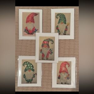 Hand painted Holiday Cards! Blank Cards (5pk)